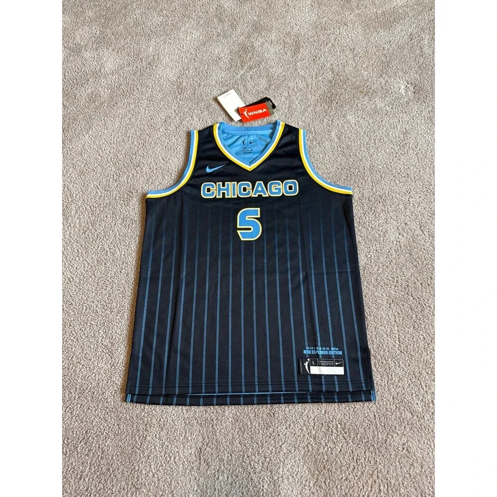 Angel Reese Chicago Sky Nike Youth NWT WNBA Jersey Size Large